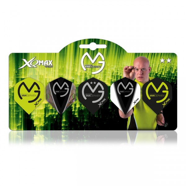 XQ Max Michael van Gerwen Flight Multipack 2018
